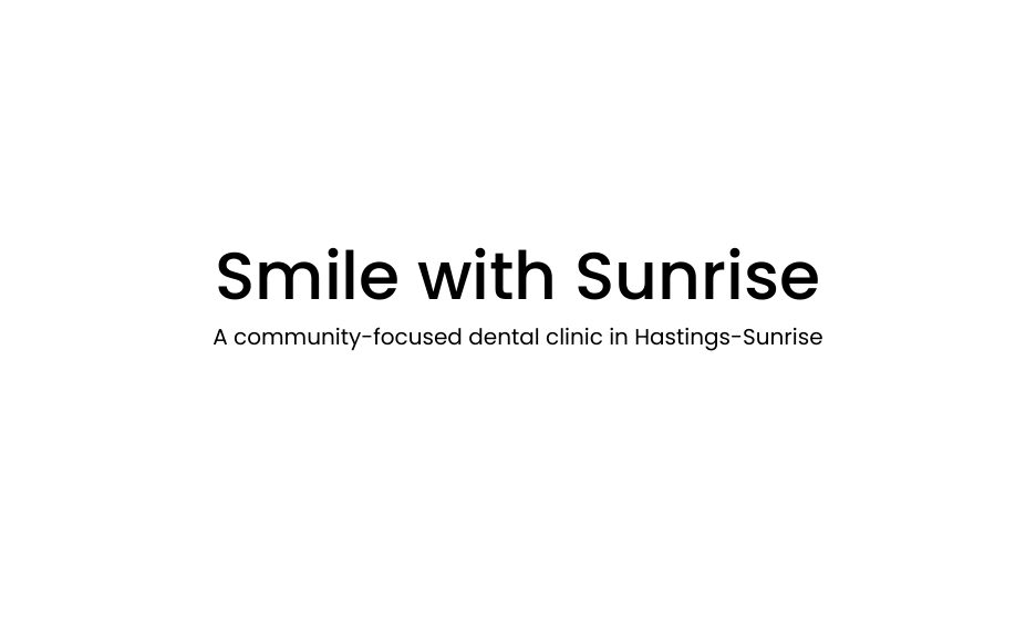 Smile with Sunrise brand guidelines cover